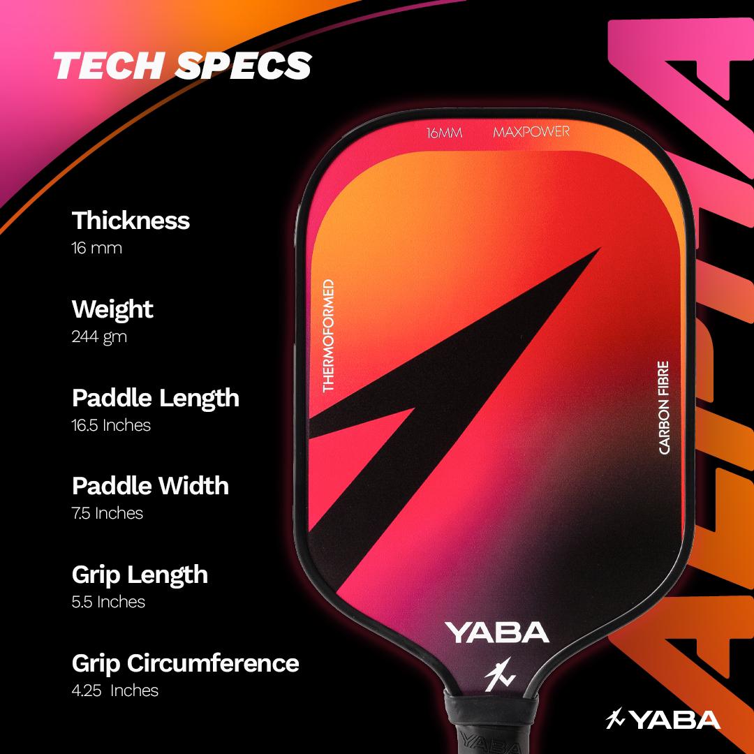 Yaba Alpha Pickleball Paddle